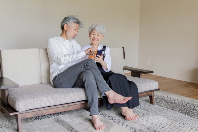 仲良い夫婦